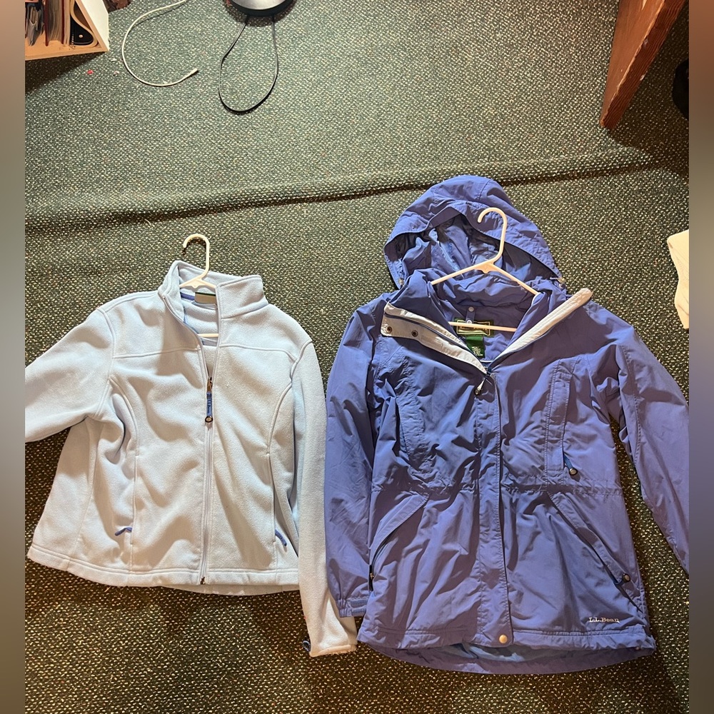 L.L Bean 3-in-1 jacket, misses M